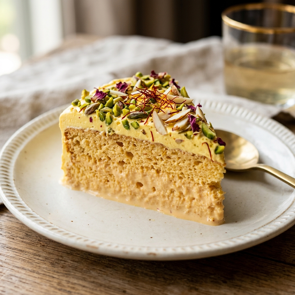 Saffron Rasmalai Tres Leches