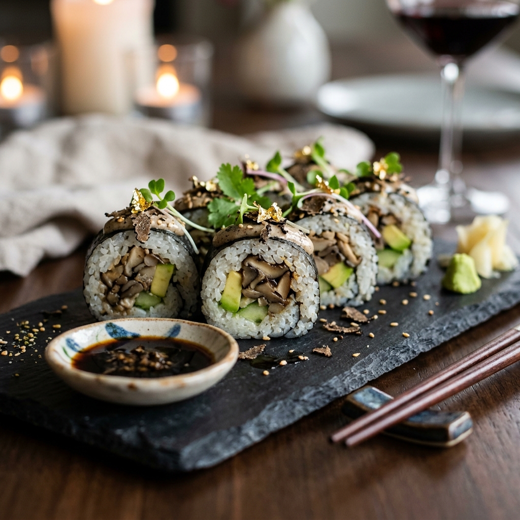 Truffle Mushroom Roll